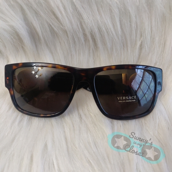 Versace Medusa Squared Sunglasses 😎 VE4369 Nice🔥 - Picture 2 of 7
